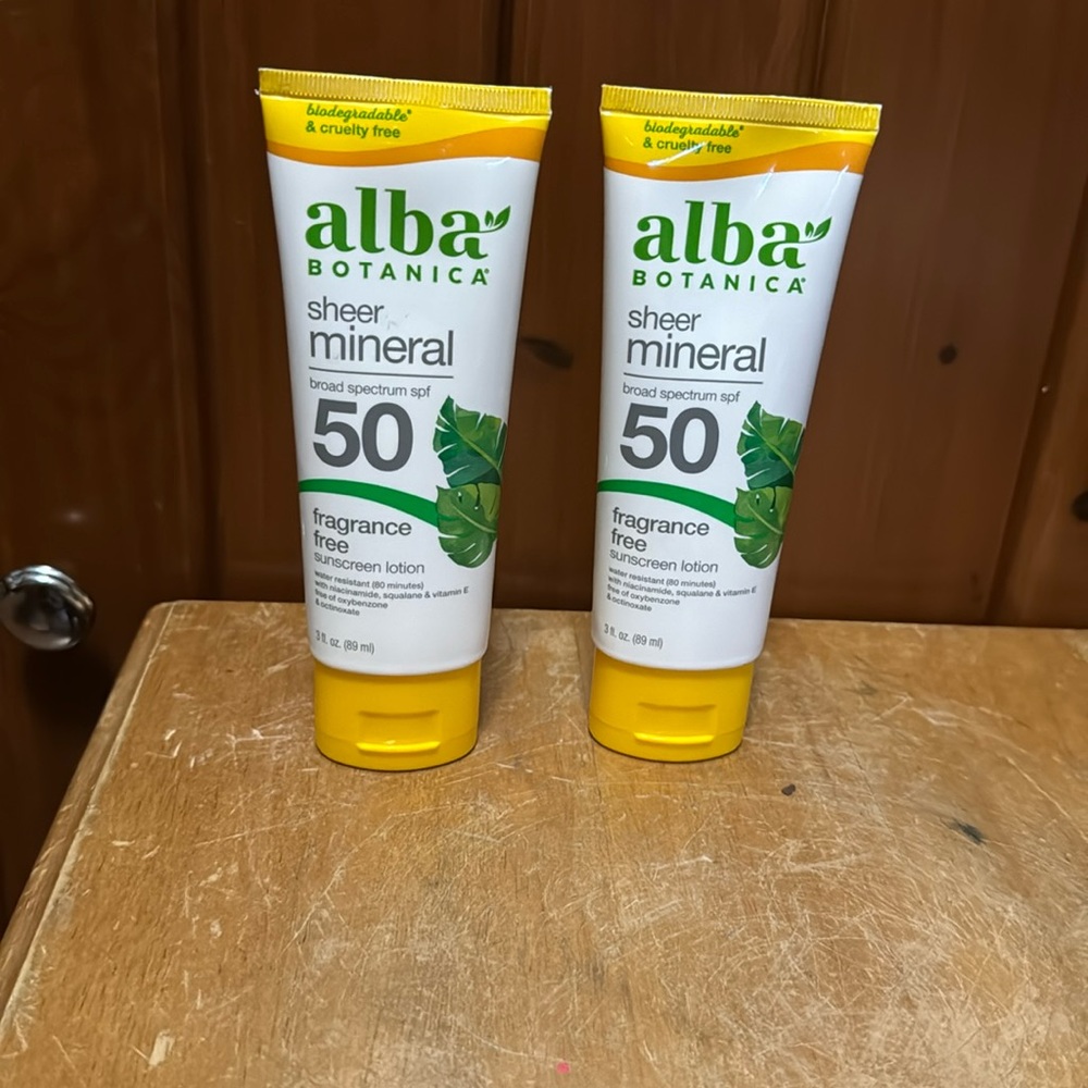 Sunscreen lotion